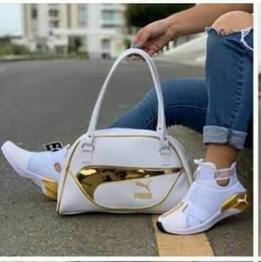 Matching sneakers and online bags wholesale